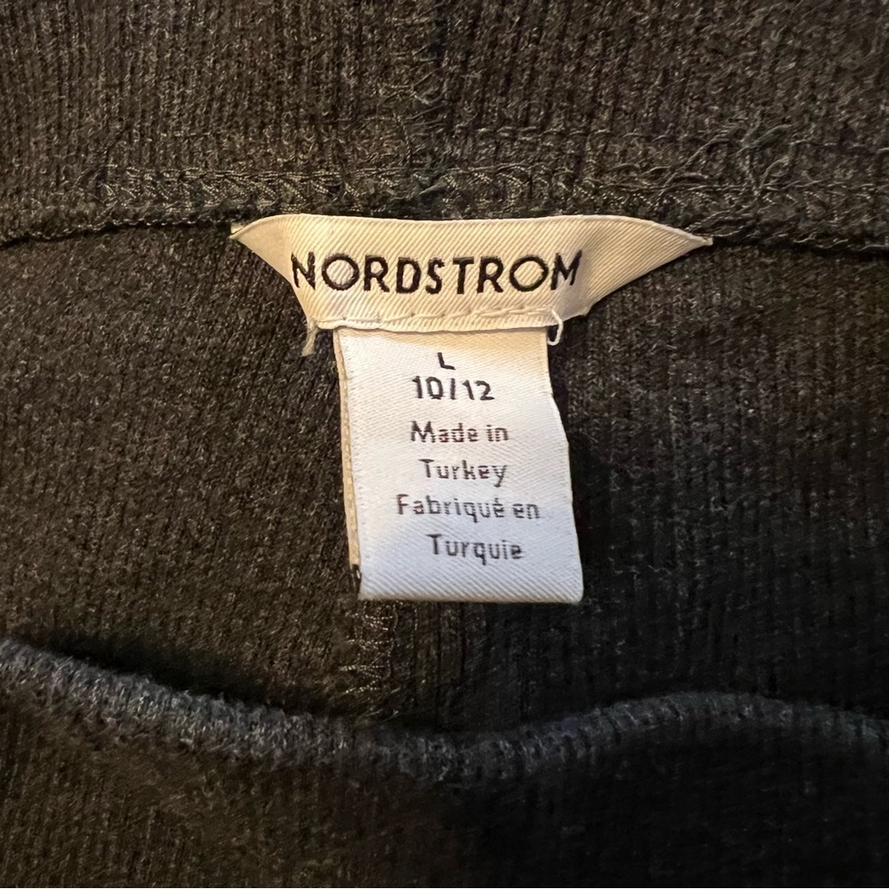 Nordstrom Luxe Ribbed Heavy Weight Leggings in Girls Large - Picture 6 of 9